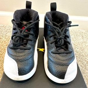 Kids Jordan 12 Retro shoes (Size 10 C)